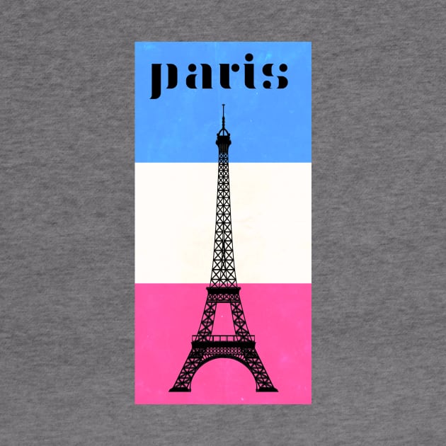 Paris French Flag by lolosenese